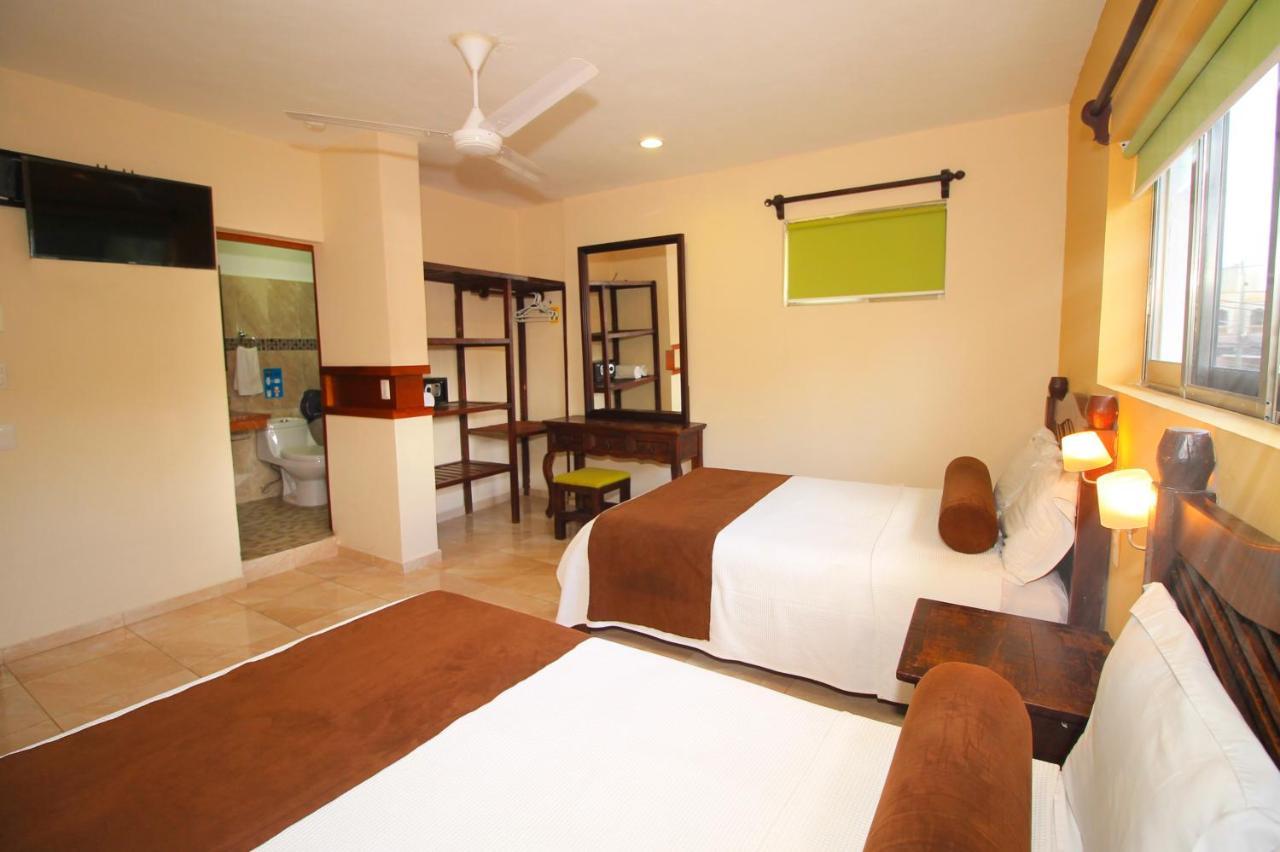 Papagayo Hotel Boutique Playa del Carmen Bagian luar foto Deluxe Room